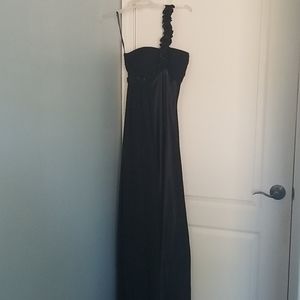 Long black formal dress
